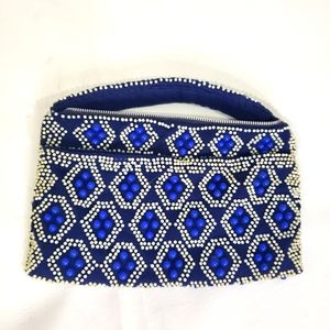 VIntage Geometric Beaded Purse
